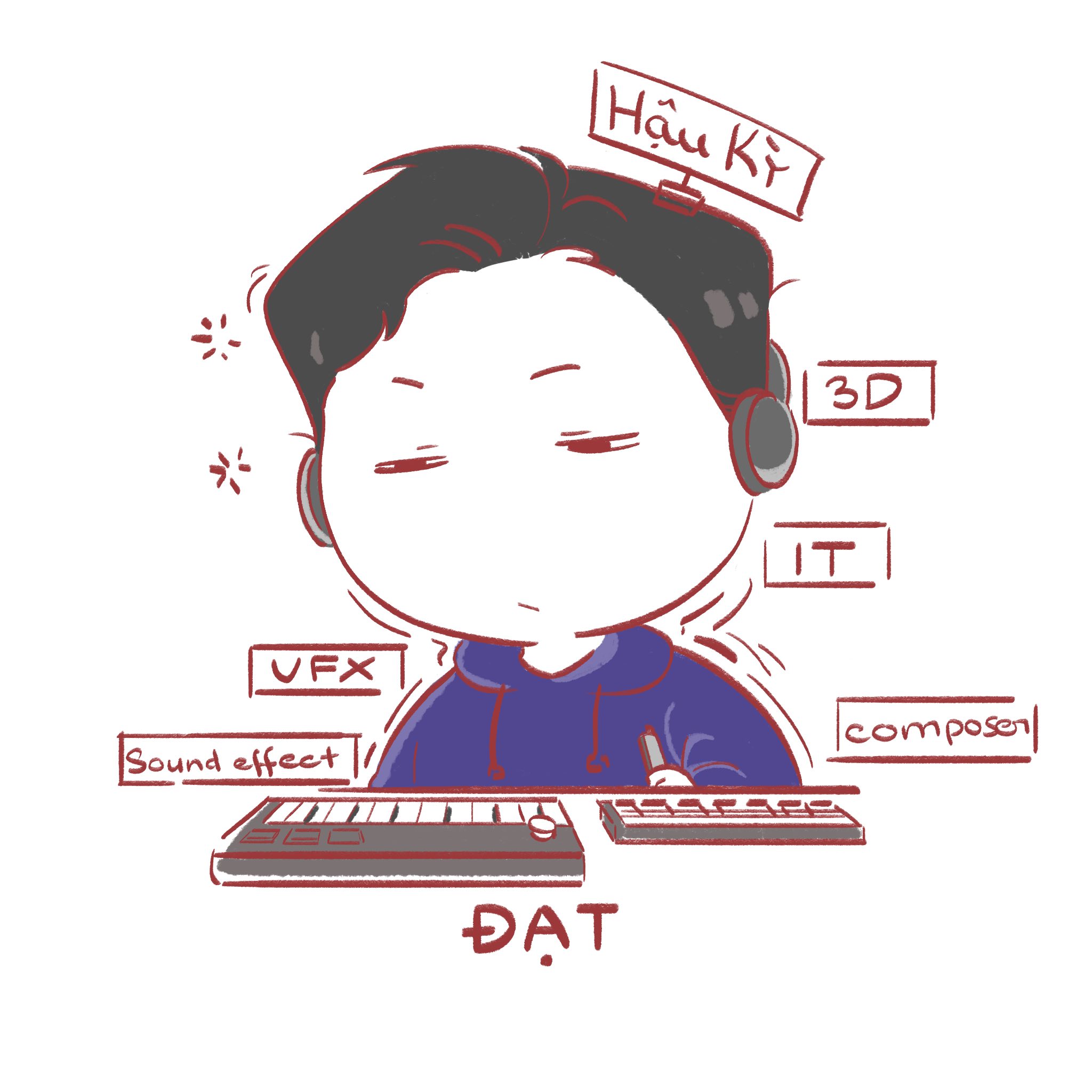 Vũ Tiến Đạt - DrTMaD Portrait